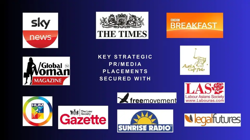 Media outlets secured through Farani Taylor public relations work